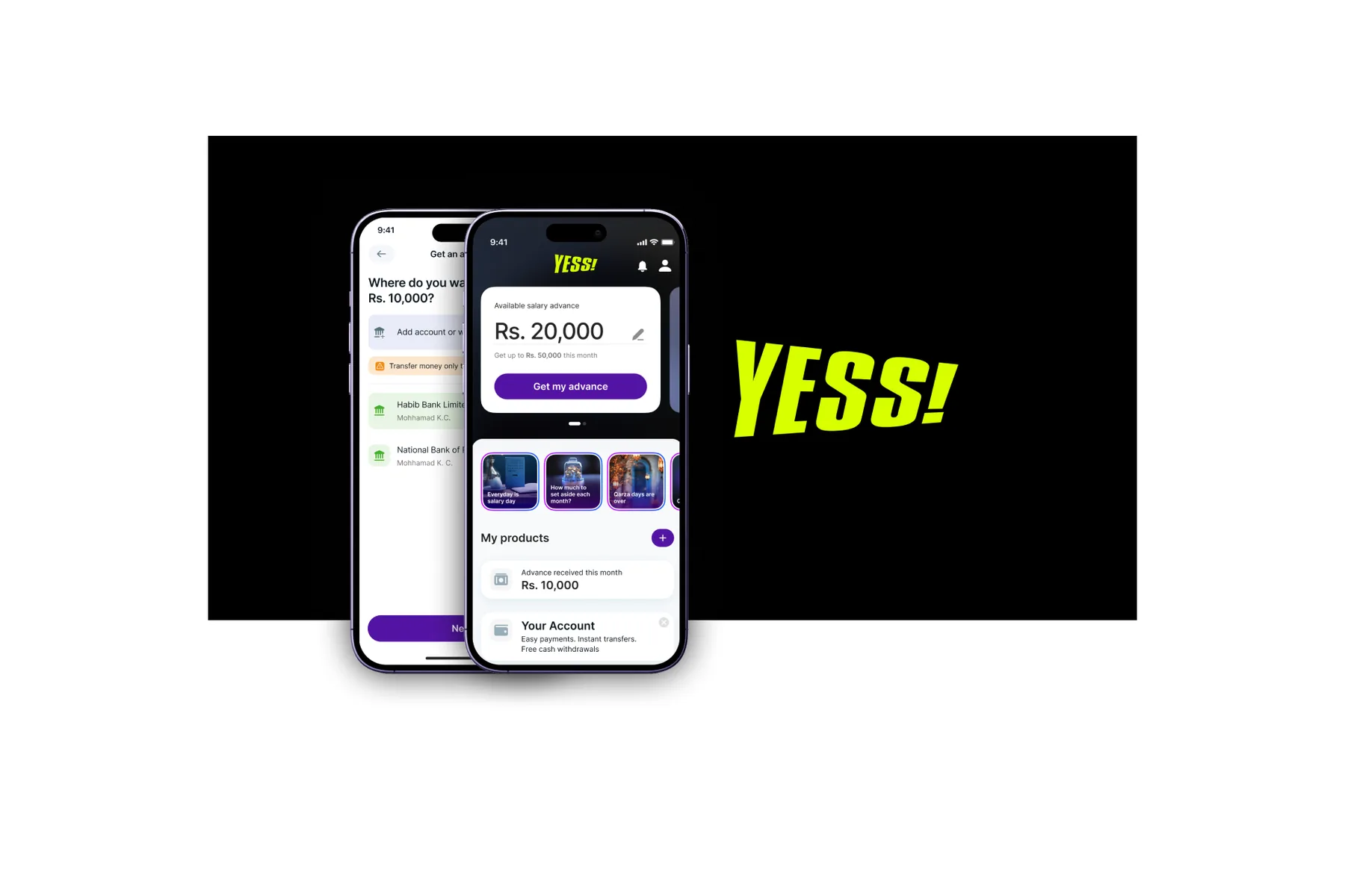 YESS! neobank brand