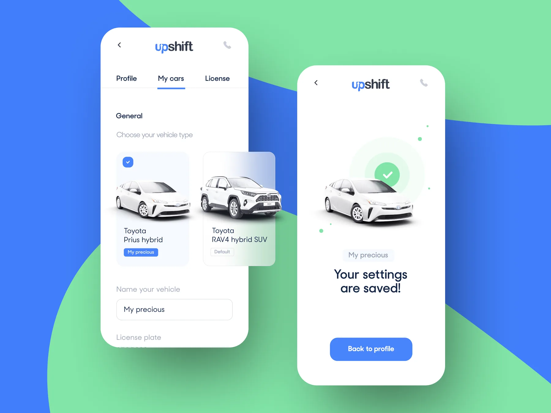 Upshift app