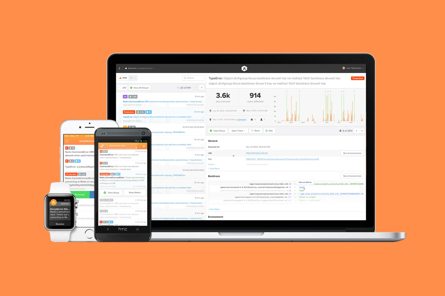 Rackspace dashboard concepts