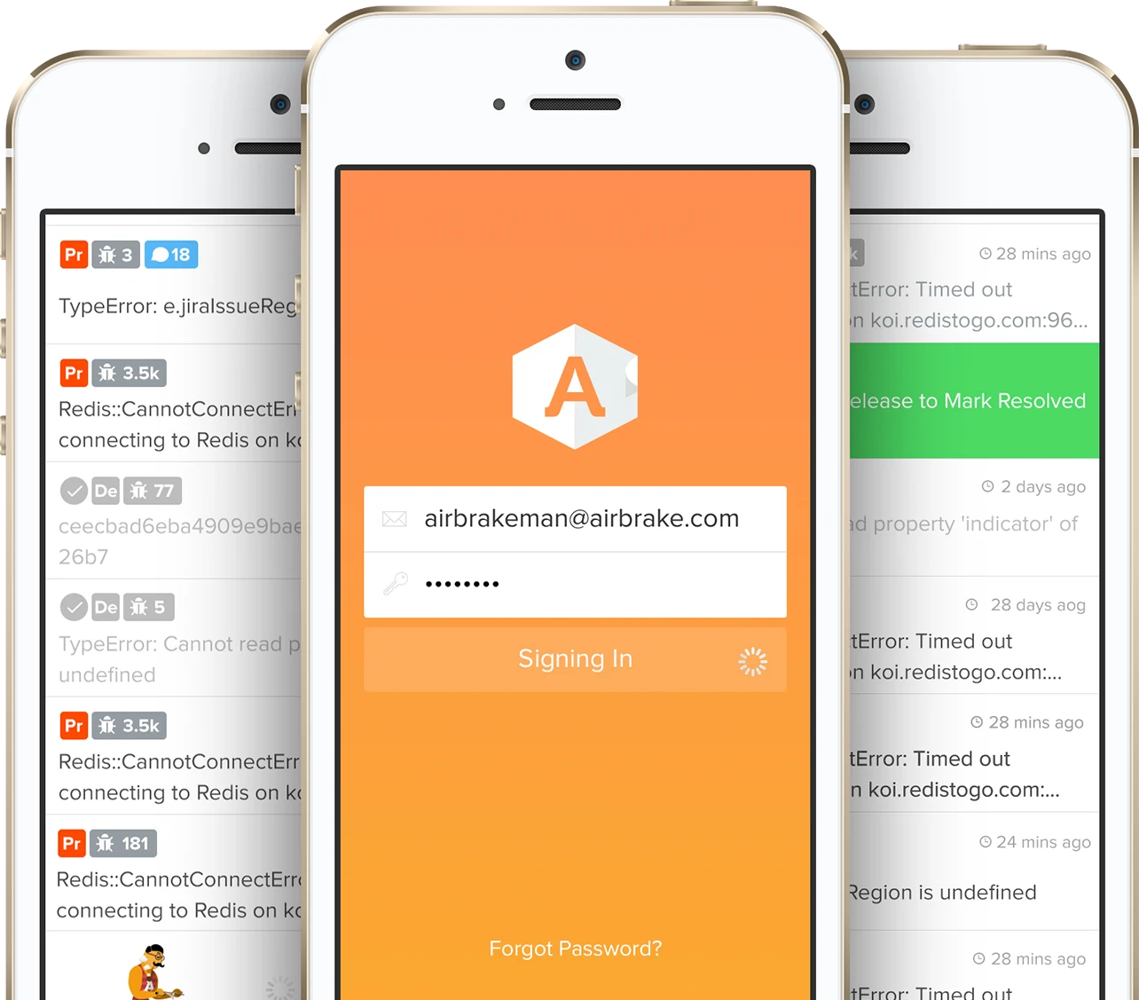 Mobile code health tracking