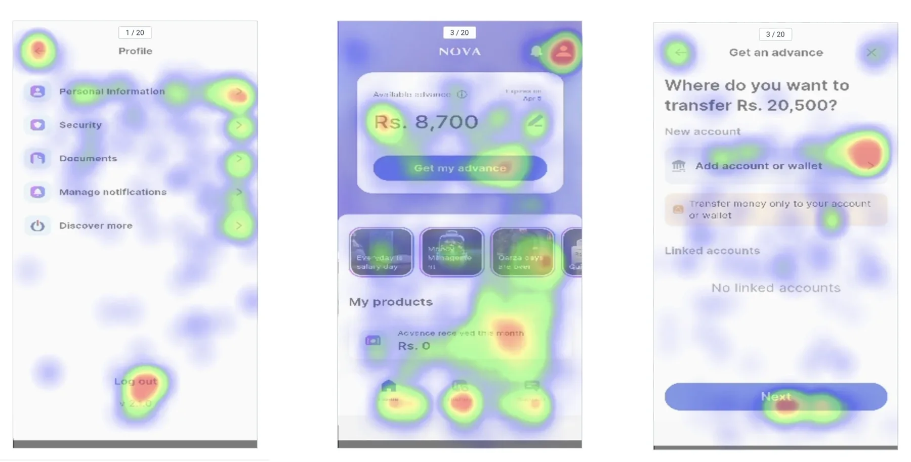 Usability improvements